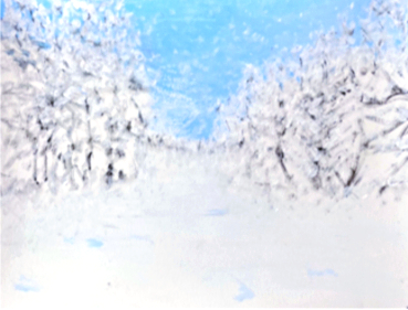 A snowy winter landscape